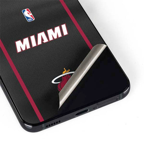 NBA Miami Heat Jersey Galaxy S22 Skin